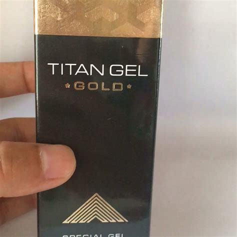 Effective Men Penis Cream Gel 50ml Original Russia Gold Titan Gel For