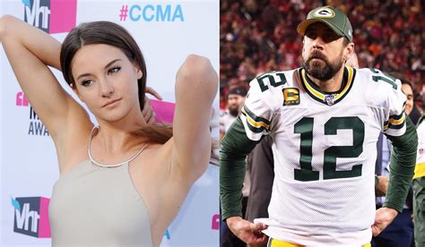 During his acceptance speech for the ap most valuable player award, rodgers thanked numerous. Aaron Rodgers Shailene Woodley | Swipe Sports