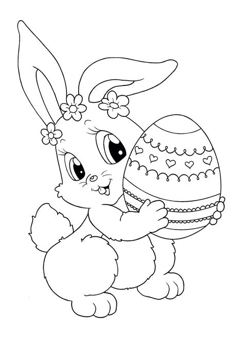 Free Easter Coloring Pages For Kids — Lemon And Kiwi Designs