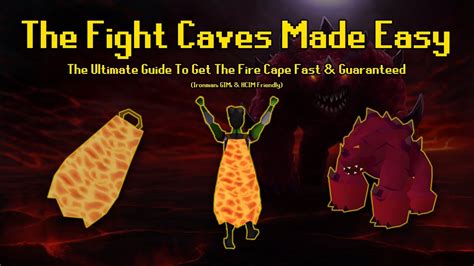 Osrs The Fight Caves Made Easy Ironman Friendly And Extremely In