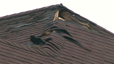 Lightning Blasts Shingles From Ajax Homes Roof Ctv News