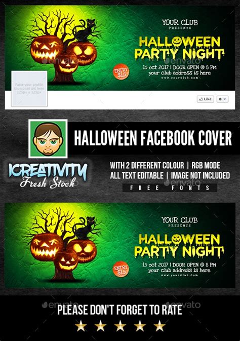 Halloween Facebook Cover By Icreativity Graphicriver