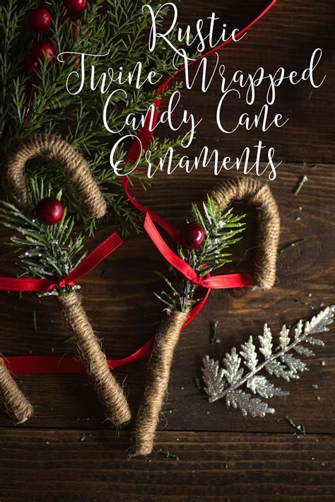 Shop for candy cane ornament sets at walmart.com. Rustic Twine Candy Cane Ornaments
