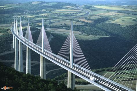 Millau Viaduct The Millau Viaduct Is A Cable Stayed Bridge That Spans