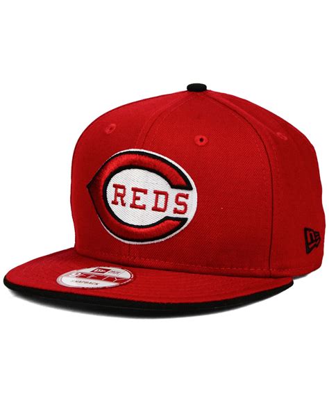 Lyst Ktz Cincinnati Reds 9fifty Snapback Cap In Red For Men