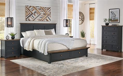 Stormy Ridge Cal King Storage Bed Nis352147454 By A America At The