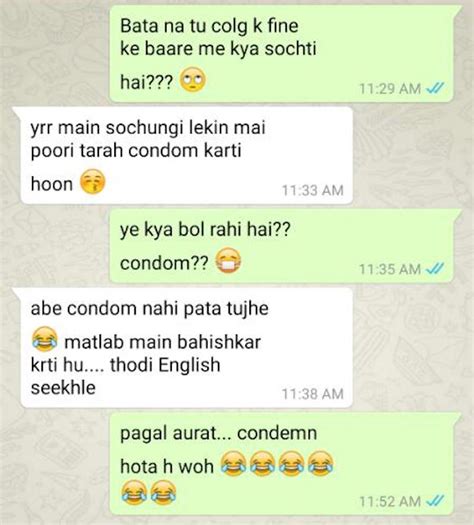 There is nothing wrong with getting a man a ring to propose. Indian WhatsApp Chats That Are Really Stupid Yet Hilariously Funny - ScoopNow