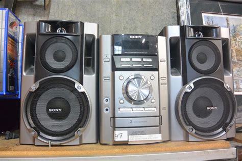 Sony Stereo System With 3 Disc Changer Big Valley Auction