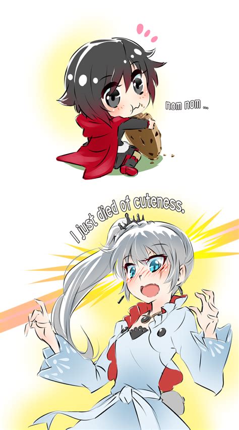 Tiny Ruby Is Too Much For Weiss Rwby Know Your Meme