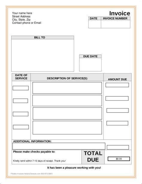 Free Advance Payment Invoice Templates In Pdf Ms Word Docs