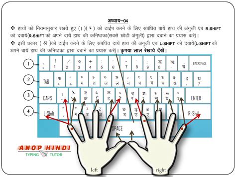 Learn Hindi Typing Easily Step By Step Anop Hindi Typing Tutor