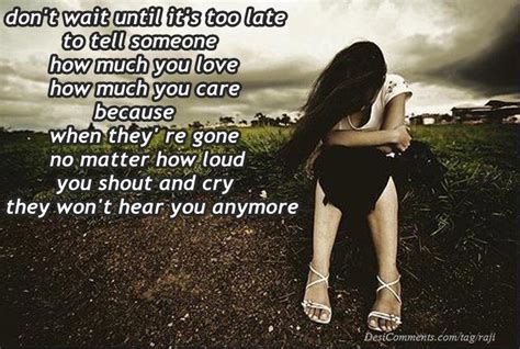 Dont Wait Until Its Too Late