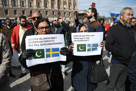 Protests Continue In Sweden Over Burning Of Quran