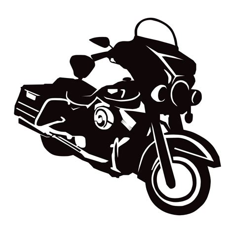 Harley Davidson Deluxe Motorcycle Svg Clipart Vector Clip Art Graphics Cut Ready Files Vinyl