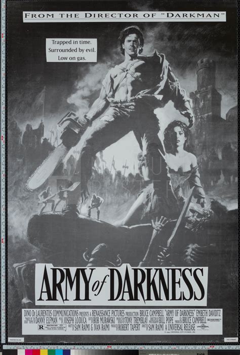 Marquee Poster Army Of Darkness 1993 Us 1 Sheet
