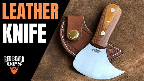 Making A Head Knife Round Knife For Leather Work Knife Making Youtube
