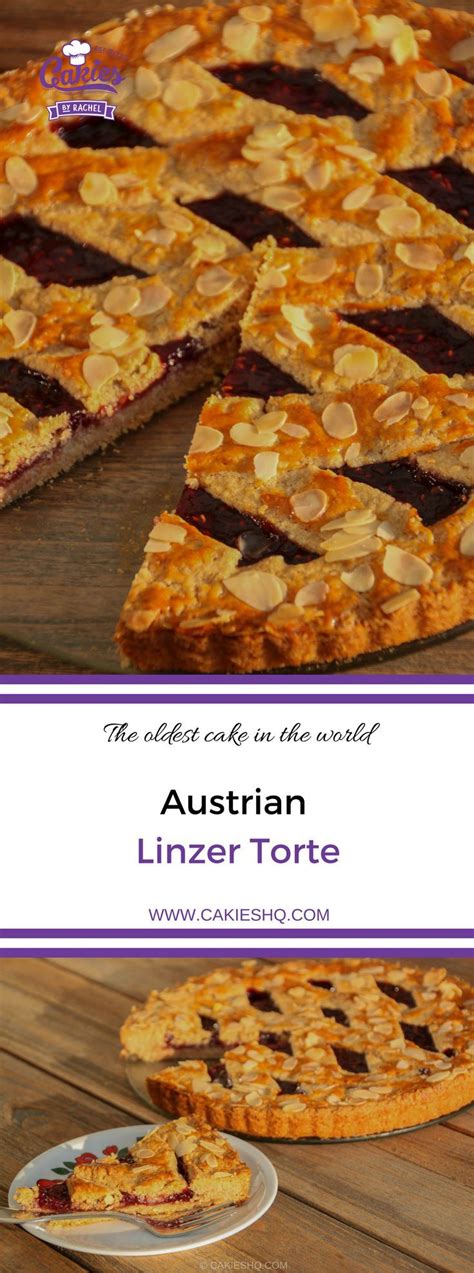 I chose an austrian cookie for my dad as last monday he had a second heart surgery in less than 3 apparently the austrian vanillekipferl recipe was created in the shape of the turkish crescent moon. Linzer Torte | Recipe | Torte recipe, Torte, Food recipes