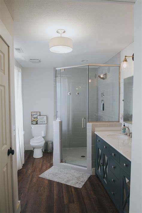 Cheap bathtubs and showers, corner tub with shower corner shower bath screen. Modern farmhouse bathroom with corner shower | Modern ...
