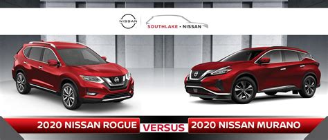 Nissan Rogue Vs Murano Size