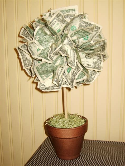 Money Tree I Made For A Friends Wedding Regalar Dinero Regalos De