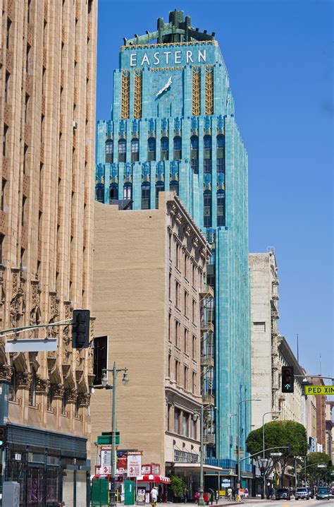 Eastern Columbia Building Entrance