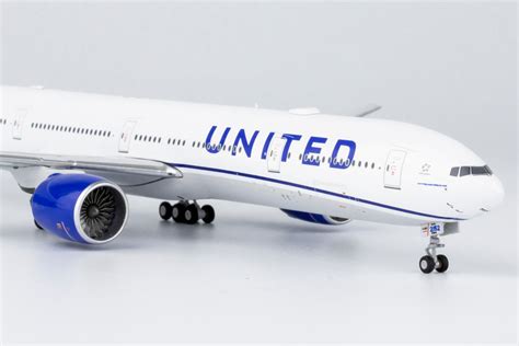 Ng Model United Airlines Blue Evolution Livery 777 300er N2352u 73008 1400