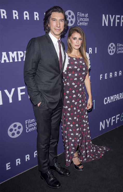 Adam Driver and Penélope Cruz at the New York Film Festival FERRARI