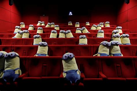 Minions Usher French Cinema Goers Back After Covid 19