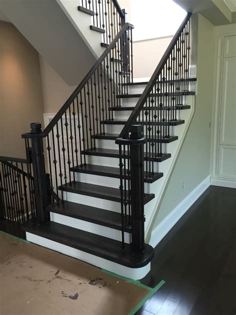 In this video we are installing a stair handrail or railing despite the reference to a bannister, it should give you a general idea of what do to, what. Railings & Stair refinishing Toronto • Railings & Stair ...