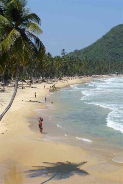 Playa Grande En Choroní Estado Aragua Venezuela Beach Outdoor Water