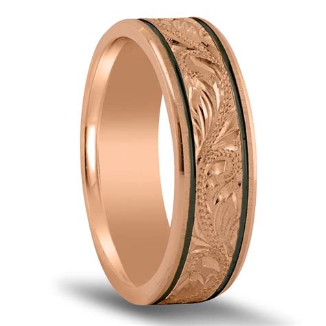 To help you pick something really special that's short enough to fit inside a ring, we've created a comprehensive guide to the very best wedding band engravings: Men's Engraved Wedding Band NBR17080 with Black Rhodium ...