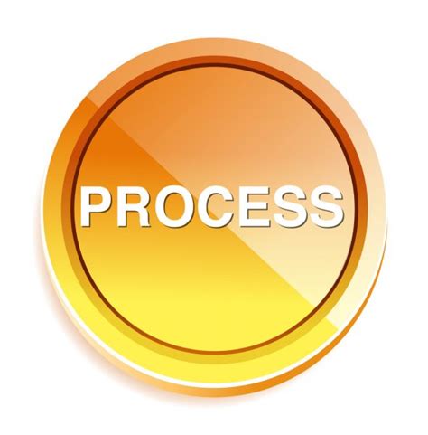 Process Button Icon Stock Vector Image By ©sarahdesign85 70299879