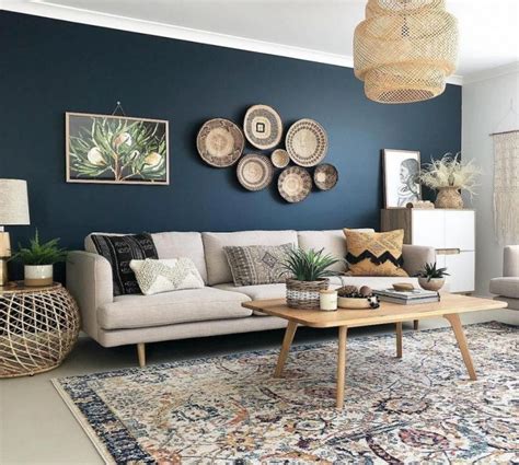 Living Room Blue Accent Wall Blue Walls Living Room Accent Walls In