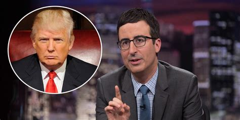 Donald Trump John Oliver Last Week Tonight Feud Business Insider