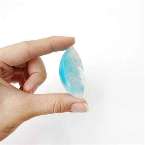 Soft Blue Semi Opaque Druzy Crystal Stone Quartz Undrilled Etsy