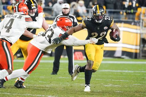 Steelers Push Past Browns Behind ‘possessed Najee Harris