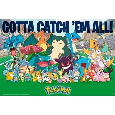 Pokemon All Time Favorites Maxi Poster Merch
