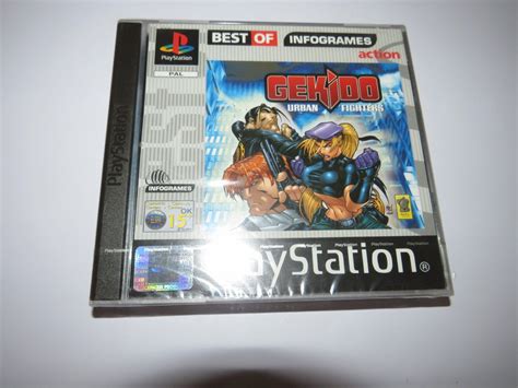 Gekido Urban Fighters Playstation 1 Pal Ps1 New Sealed