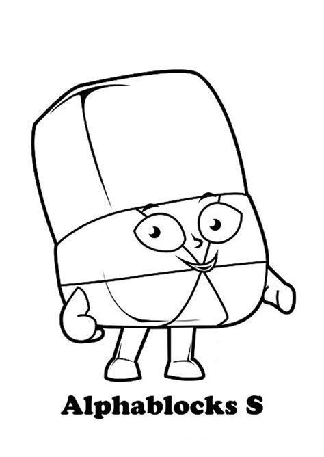 Alphablocks Coloring Pages Free Printable Coloring Pages For Kids