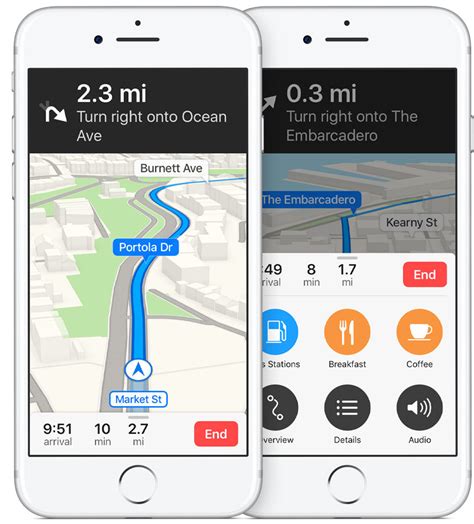 The only free app with routing and directions for trucks, not cars. How to search along your route in Apple Maps