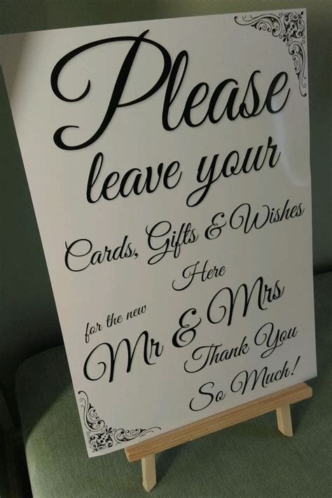 We did not find results for: WEDDING SIGN - GIFT TABLE POST BOX WISHING WELL A4 ...