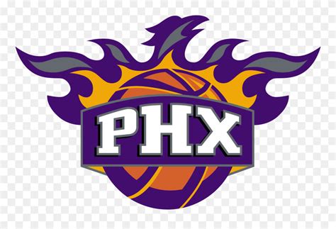 The 2013/14 update removed purple and added black as a my favorite part of the current suns branding is the secondary logo with the phoenix, with some. New Phoenix Suns Logo Clipart (#5549169) - PinClipart