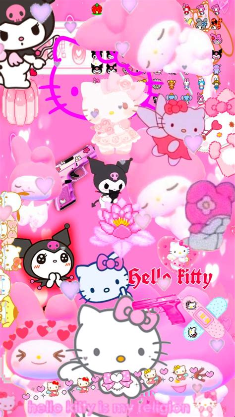 Hello Kitty Wallpaper Y2k Hello Kitty Iphone Wallpaper Hello Kitty