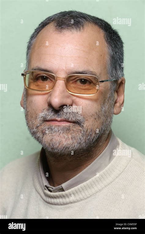 Portrait Of A Middle Aged Bearded Man With Glasses Stock Photo Alamy