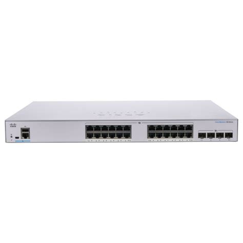 CISCO CBS350 24T 4X NA 350X SERIES 24 PORT GIGABIT PoE STACKABLE