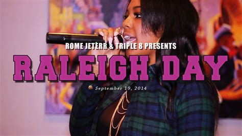 Raleigh Day 2014 Shanice Monee Live Performance Youtube