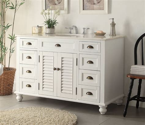 Maybe you would like to learn more about one of these? 48.75" Cottage Look Glennville Bathroom Sink Vanity Model ...
