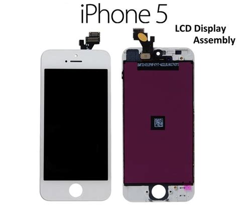 A1429 Iphone 5 Lcd Display Touch Screen Digitizer Full Assembly White
