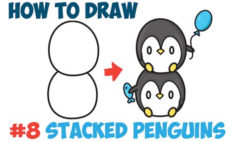 Cute animal drawings easy penguin. chibi penguins Archives - How to Draw Step by Step Drawing Tutorials