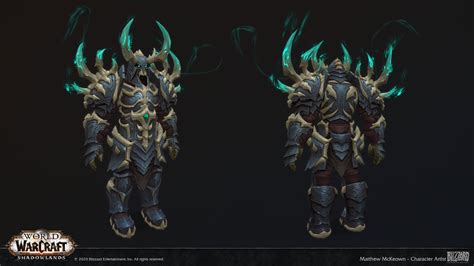 Matthew Mckeown World Of Warcraft Maldraxxus Plate Armor